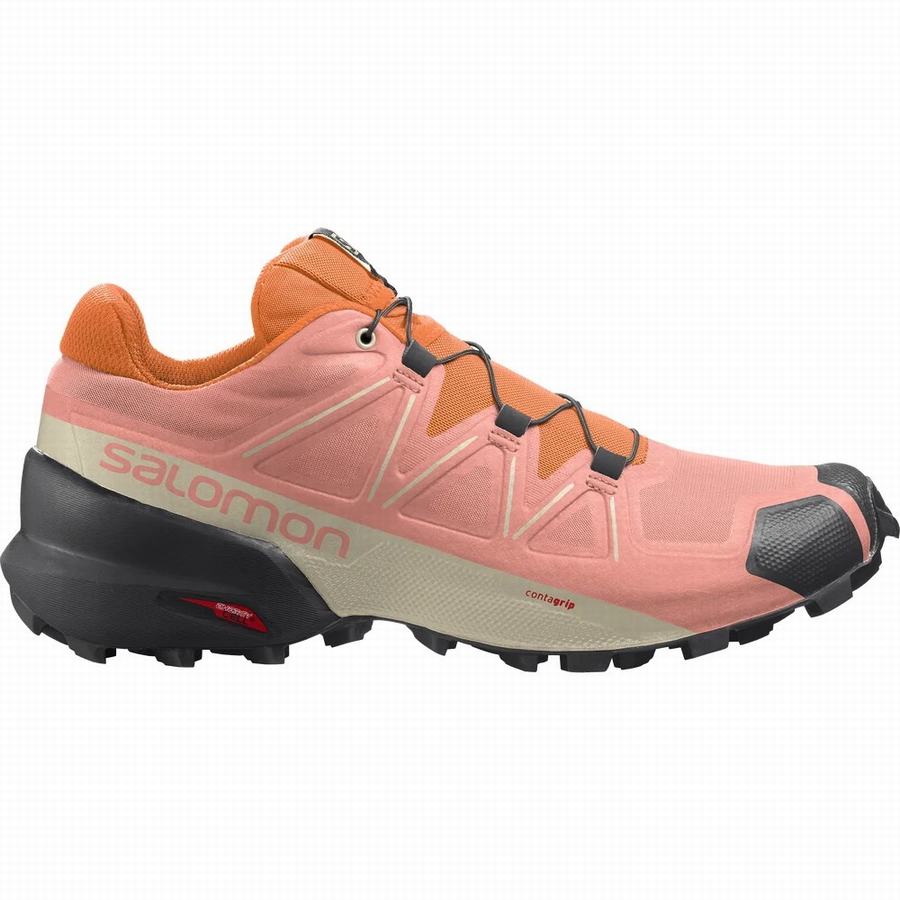 Salomon Speedcross 5 Női Terepfutó Cipő Rózsaszín/Narancssárga (GKG4453DH)